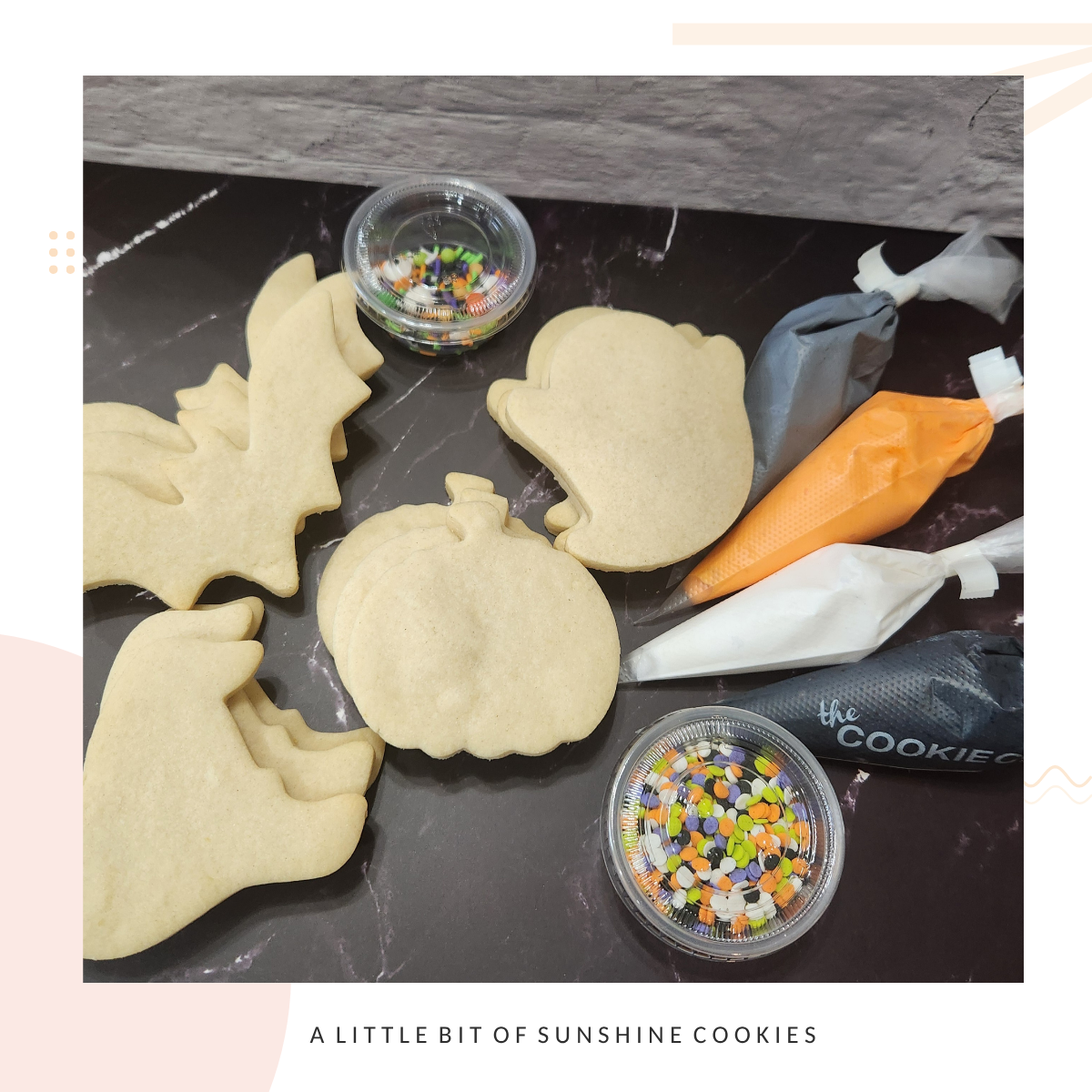 Halloween Cookie Decorating Kit — Decorate Sugar Cookies at Home