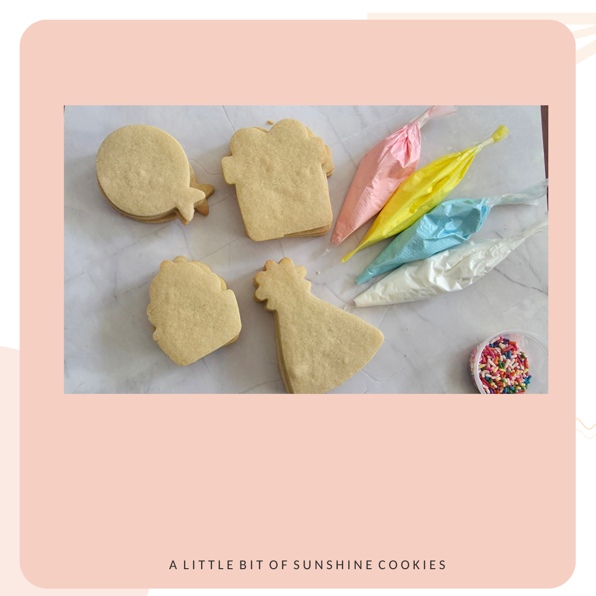 Birthday Cookie Decorating Kit — Decorate Sugar Cookies at Home