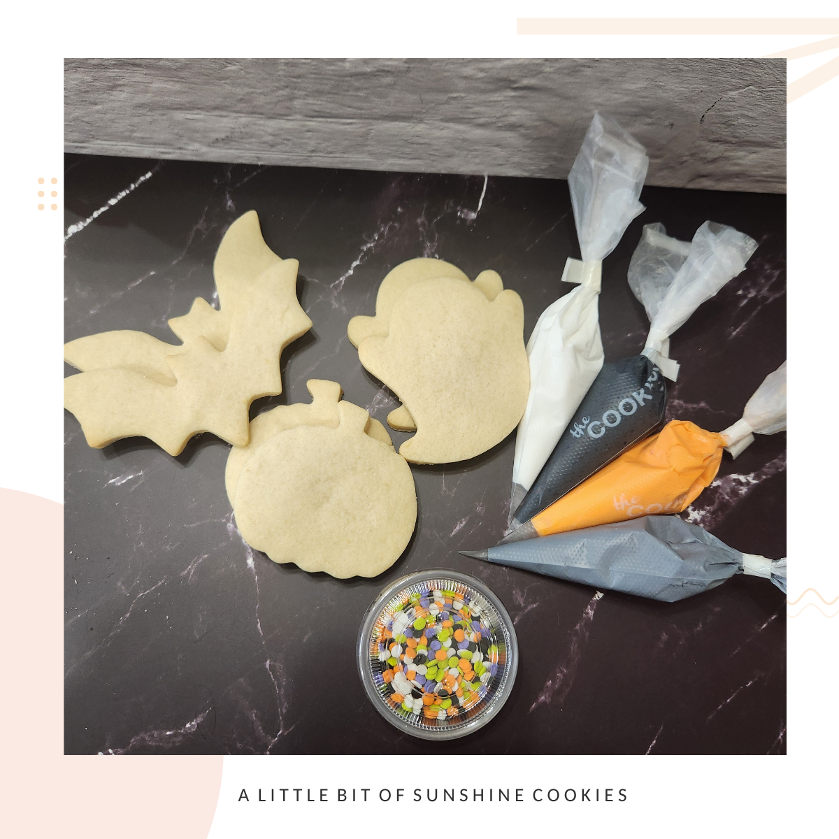Halloween Cookie Decorating Kit — Decorate Sugar Cookies at Home