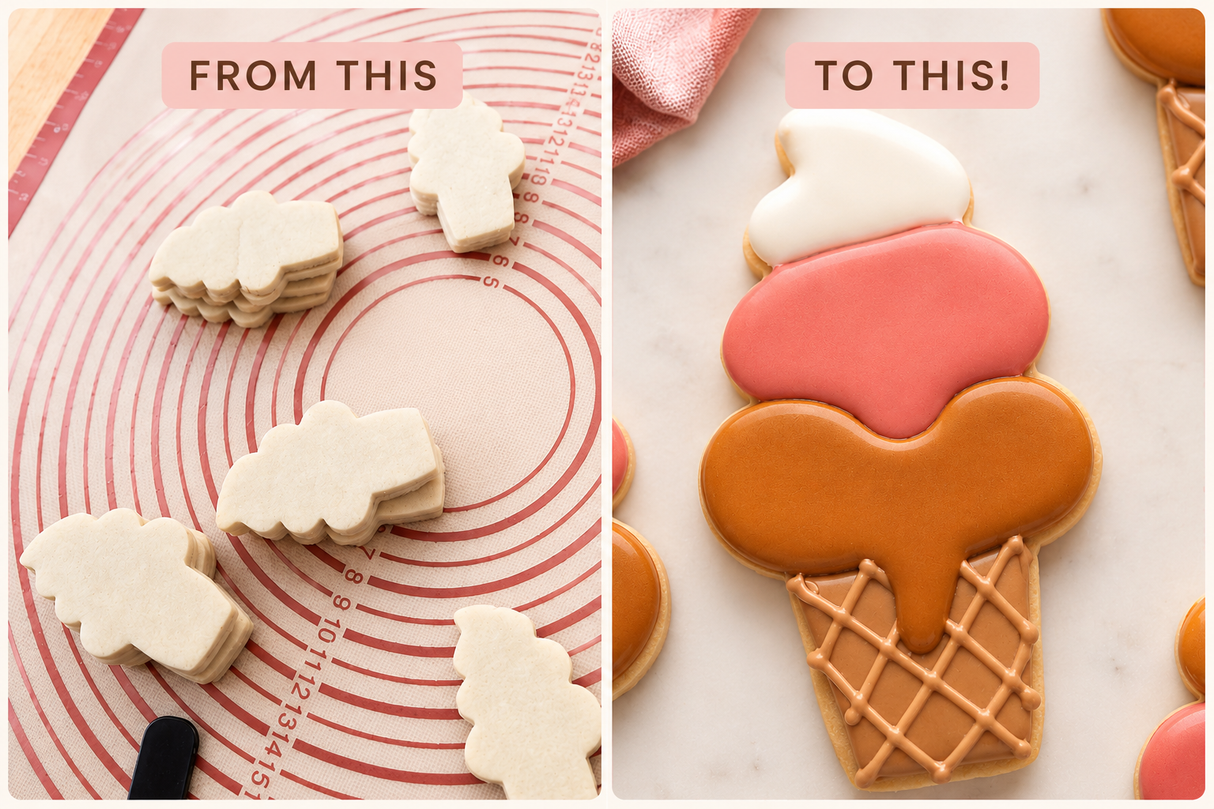 The Complete Cookie Set — Sugar Cookie & Royal Icing Recipes (Digital Download)